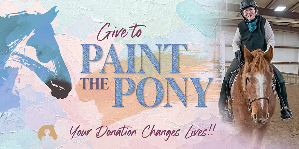 Give to Paint the Pony. Your donation changes lives. 